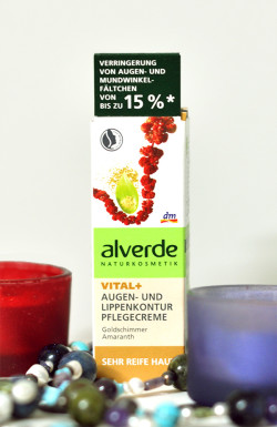Uroda 40 plus - Alverde Vital + - krem na kontur oczu i ust